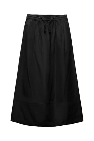 Jupe midi - Noir
