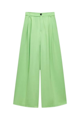 Pantalon flare - Vert