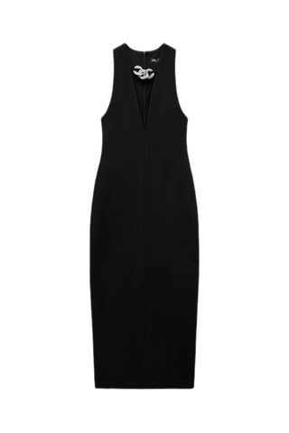 Robe midi - Noir