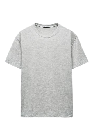 T-shirt - Gris chiné