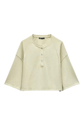 T-shirt cropped - Ecru