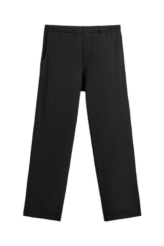 Pantalon regular - Noir
