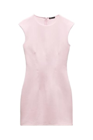 Robe fourreau - Rose poudré