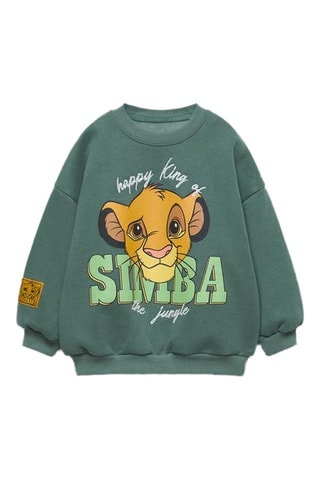 Sweat Simba Le Roi Lion Disney - Vert