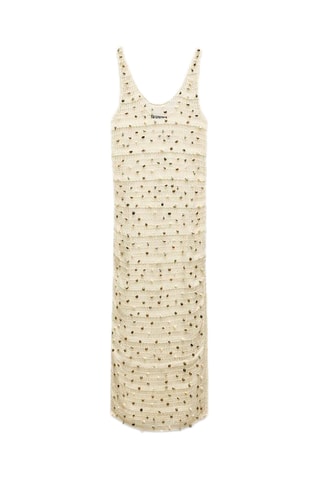 Robe droite - Beige