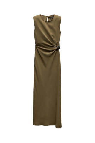 Robe midi - Kaki