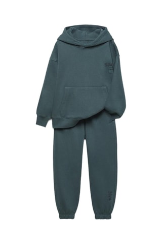 Sweat à capuche et jogging - Vert foncé
