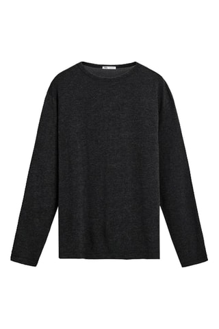 T-shirt - Noir chiné