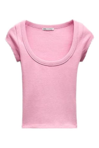 T-shirt - Rose poudré