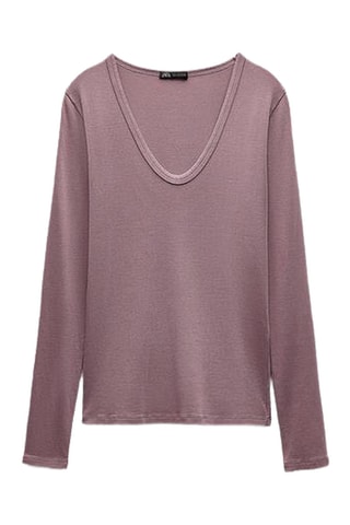 T-shirt - Vieux rose