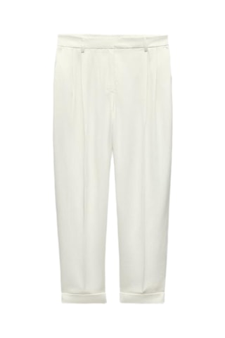 Pantalon droit - Blanc