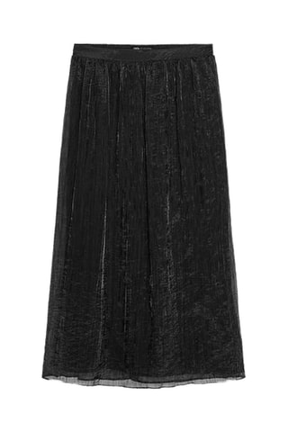 Jupe midi - Noir