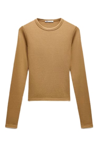 T-shirt - Marron clair