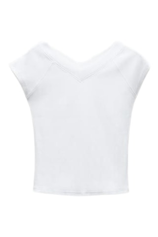 Top - Blanc