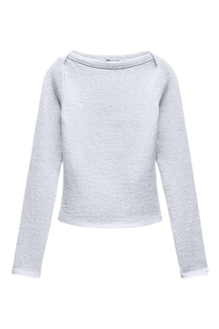 Pull - Gris clair chiné