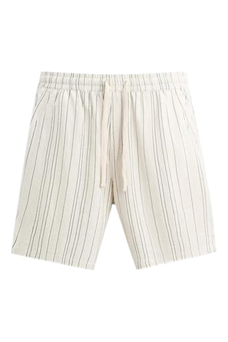Short en lin - Ecru