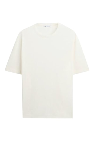 T-shirt en lin - Ecru