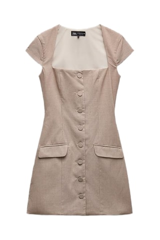 Robe chemise - Vieux rose