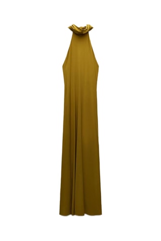 Robe longue - Moutarde