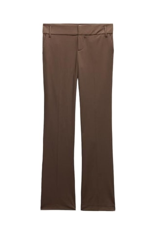 Pantalon flare - Marron