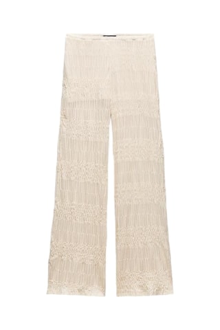 Pantalon large - Blanc