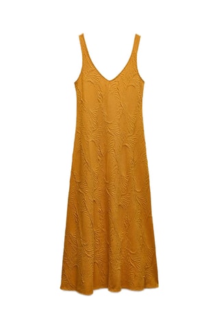 Robe longue - Moutarde