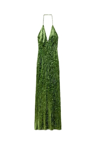 Robe midi - Vert