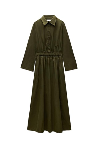 Robe midi - Kaki