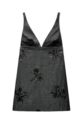 Robe trapèze - Gris