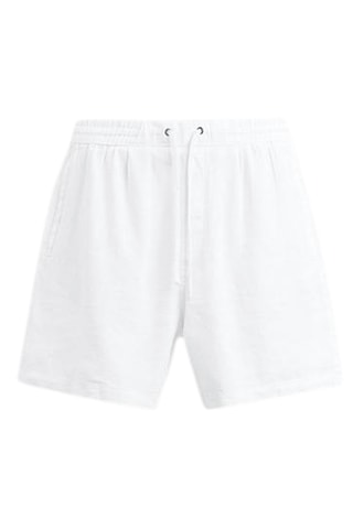 Short en lin - Blanc