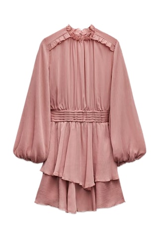 Robe volantée - Rose