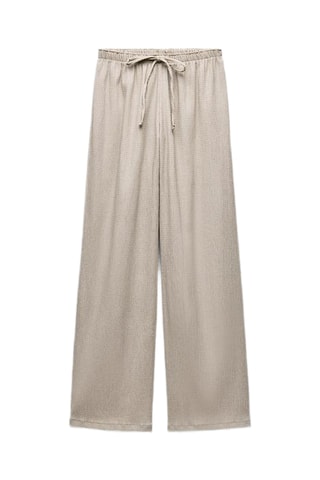 Pantalon droit - Beige