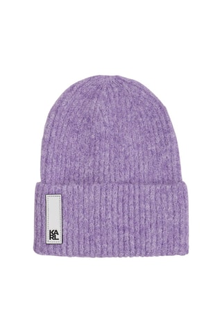 Bonnet - Mauve chiné