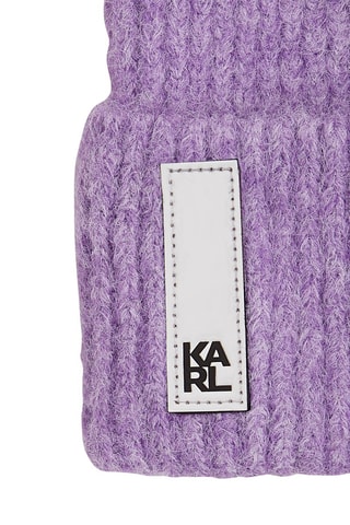 Bonnet - Mauve chiné