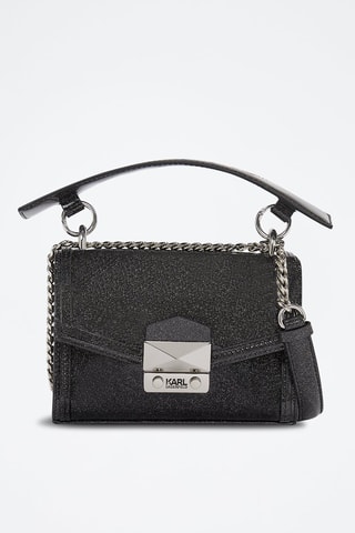 Sac bandoulière - Noir chiné