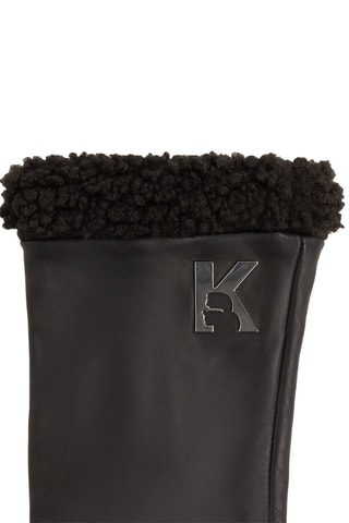 Gants en cuir de mouton - Noir