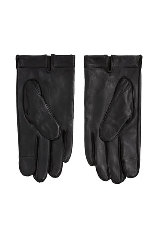 Gants en cuir de chèvre - Noir