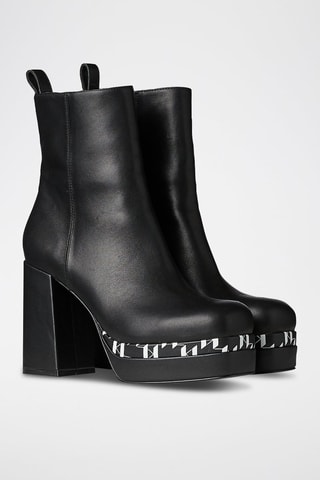 Bottines plateformes - Noir