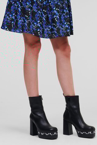 Bottines plateformes - Noir