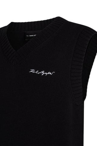 Pull sans manches - Noir
