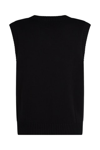 Pull sans manches - Noir