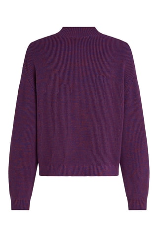 Pull - Violet chiné