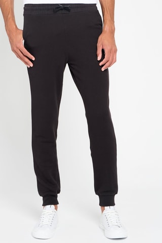 Jogging en coton biologique - Noir