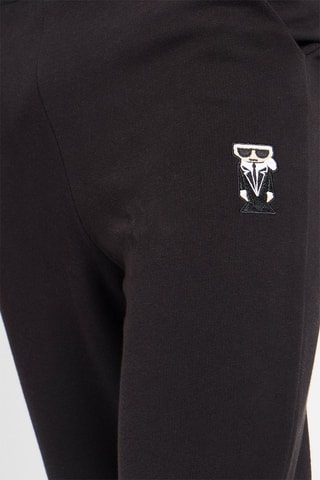 Jogging en coton biologique - Noir