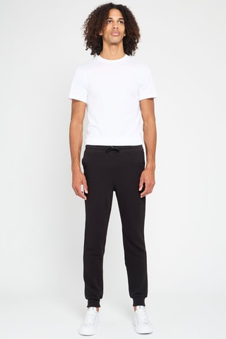 Jogging en coton biologique - Noir