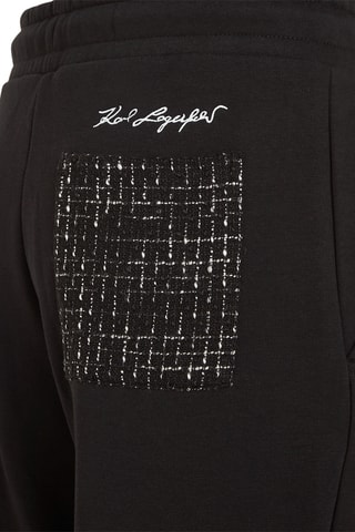 Jogging en coton biologique - Noir