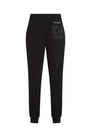 Jogging en coton biologique - Noir