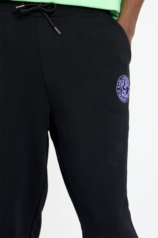 Jogging en coton biologique - Noir