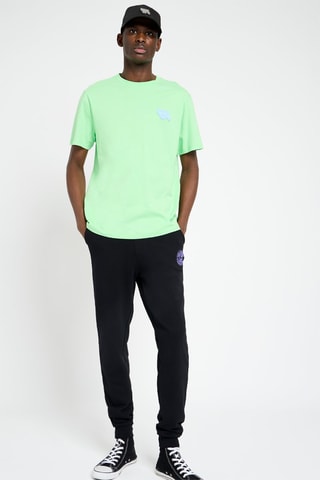 Jogging en coton biologique - Noir