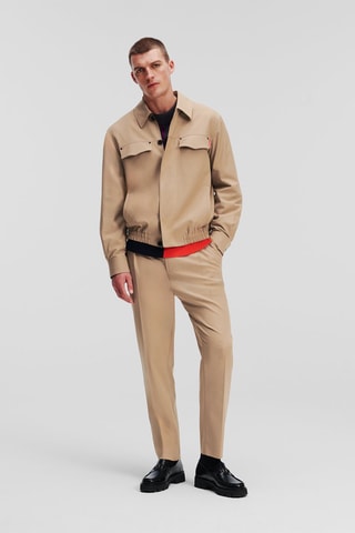 Pantalon tailored - Beige